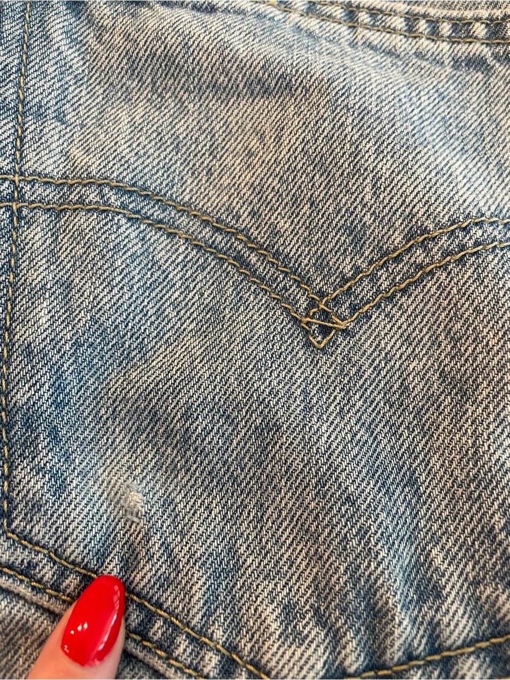 Levis Low Pro Straight Jeans Size 30 Medium Wash Low Rise - Picture 5 of 9